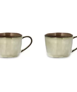 Nkuku Simi Mug - Moss Green - Small (Set Of 2)