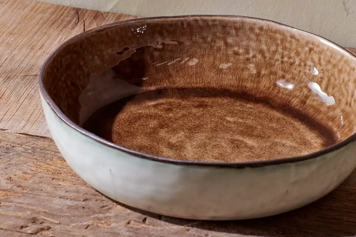 Nkuku Simi Serving Bowl - Earth - Small Tableware 4 Nkuku Simi Serving Bowl - Earth - Small Tableware