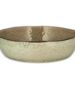 Nkuku Tableware Simi Serving Bowl - Moss Green - Large