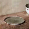 Nkuku Simi Side Plate - Moss Green - One Size Tableware