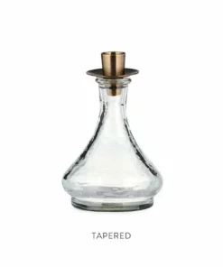 Nkuku Sirsa Glass Candlestick - Clear Home Accessories 22 Nkuku Sirsa Glass Candlestick - Clear Home Accessories