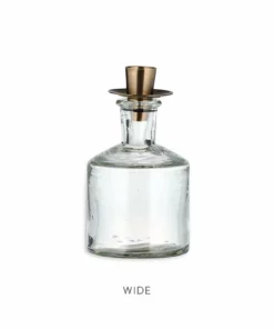 Nkuku Sirsa Glass Candlestick - Clear Home Accessories 23 Nkuku Sirsa Glass Candlestick - Clear Home Accessories