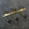 Nkuku Snail Brass Hooks (Set Of 2) Decorative Hooks