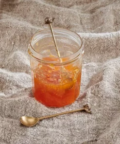 Nkuku Snail Spoon Gift Set - Antique Brass (Set Of 2)