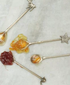 Nkuku Stag Brass Spoons (Set Of 2) 10 Nkuku Stag Brass Spoons (Set Of 2)