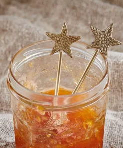 Nkuku Star Spoon Gift Set - Antique Brass (Set Of 2) Tableware 9 Nkuku Star Spoon Gift Set - Antique Brass (Set Of 2) Tableware