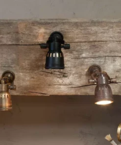 Nkuku Tabosa Brass Spot Light Kitchen & Dining Room