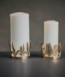 Nkuku Tabwa Fern Candle Holder