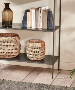 Nkuku Takua Iron Wide Standing Shelves