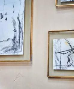 Nkuku Taluka Kiko Brass Frame