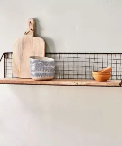 Nkuku Tamba Mango Wood Shelf - Large