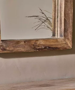 Nkuku Tariku Reclaimed Wood Mirror - Small Home Accessories