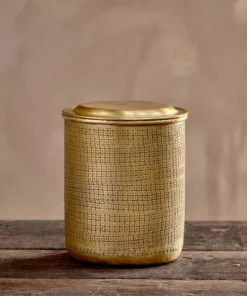 Nkuku Tembesi Etched Pot - Tall Home Accessories