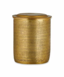 Nkuku Tembesi Etched Pot - Tall Home Accessories