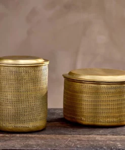 Nkuku Tembesi Etched Pot - Tall Home Accessories