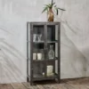 Nkuku Tiko Iron & Glass Small Cabinet Living Room 1 Nkuku Tiko Iron & Glass Small Cabinet Living Room