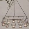 Nkuku Timo Tealight Chandelier Home Accessories 1 Nkuku Timo Tealight Chandelier Home Accessories