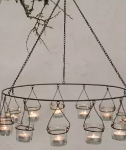 Nkuku Timo Tealight Chandelier Home Accessories