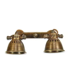 Nkuku Tubu Brass Double Spot Light