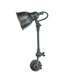 Nkuku Tubu Brass Extendable Wall Light