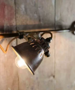 Nkuku Tubu Brass Sliding Light