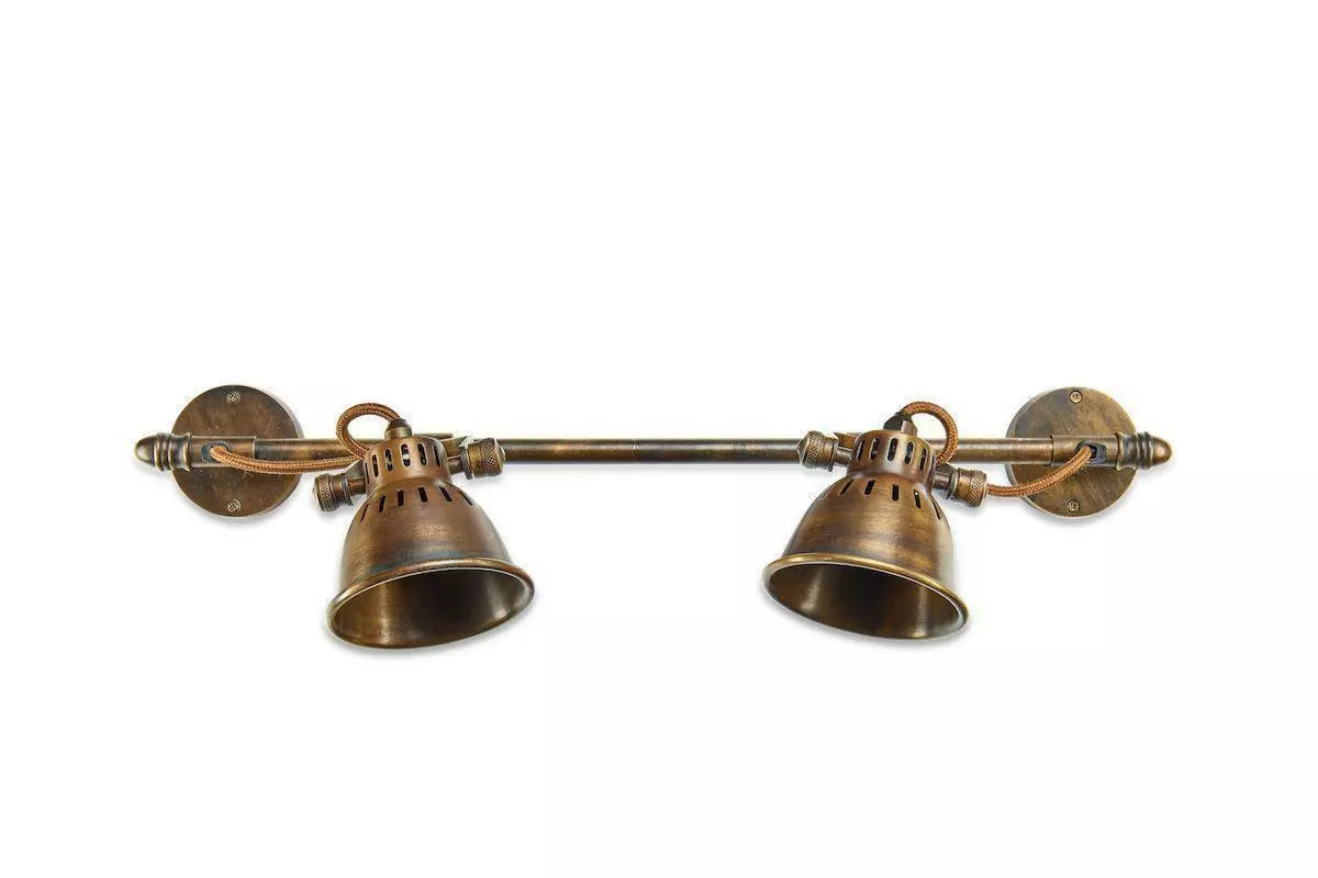 Nkuku Tubu Brass Sliding Light 5 Nkuku Tubu Brass Sliding Light