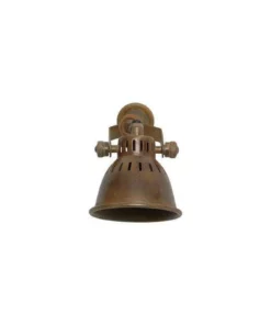 Nkuku Tubu Brass Spot Light Kitchen & Dining Room