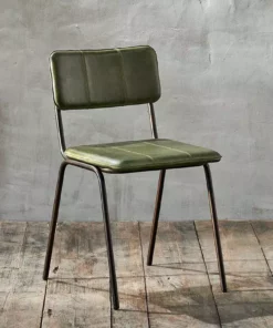 Nkuku Ukari Dining Chair - Rich Green Kitchen & Dining Room