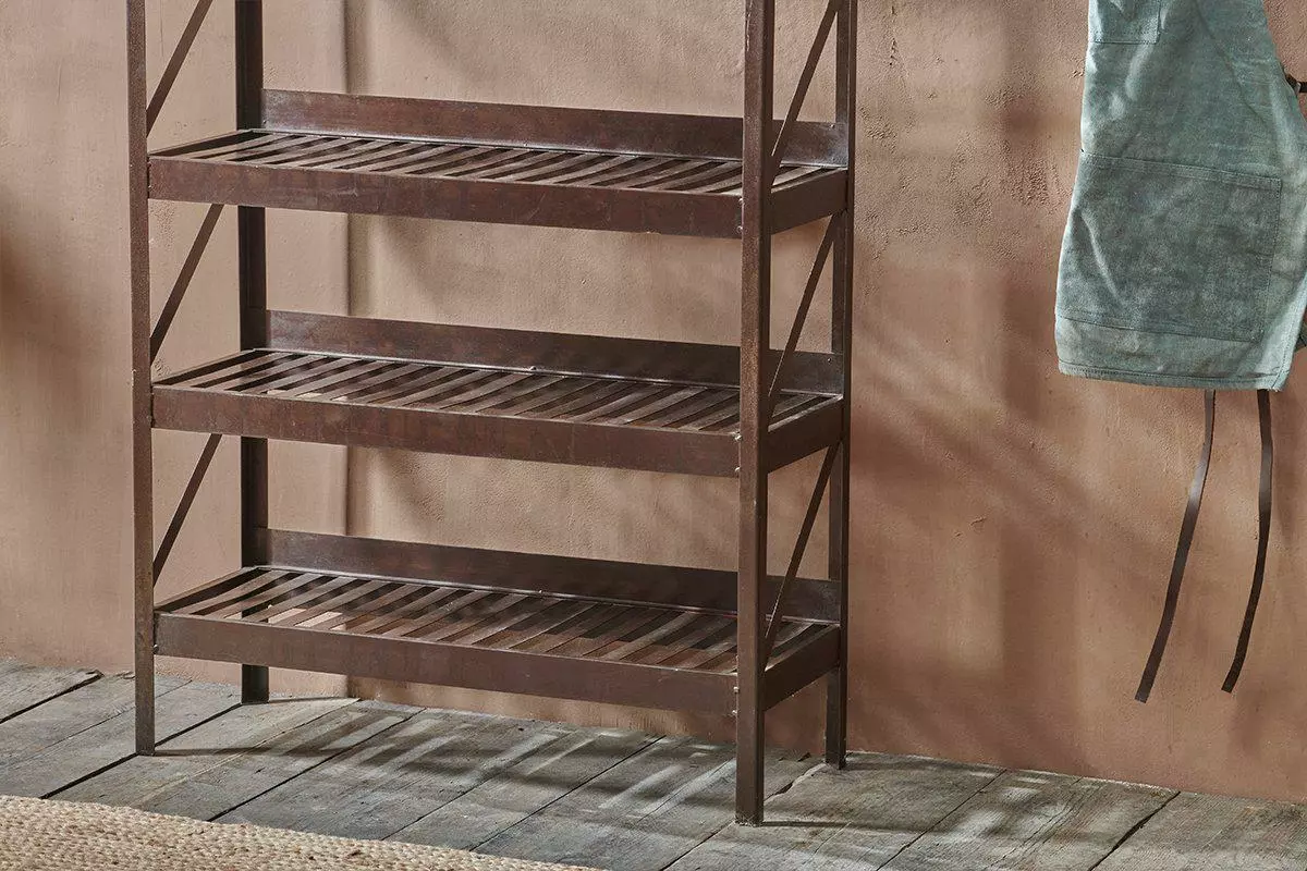 Nkuku Umi Iron Shelf Large Hallway & Bootroom 5 Nkuku Umi Iron Shelf Large Hallway & Bootroom
