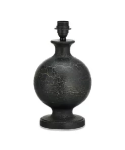 Nkuku Urku Round Crackle Lamp