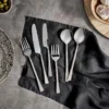 Nkuku Usa Cutlery Set - Brushed Silver (Set Of 24)