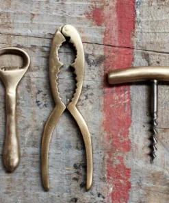 Nkuku Vintage Gold Bottle Opener