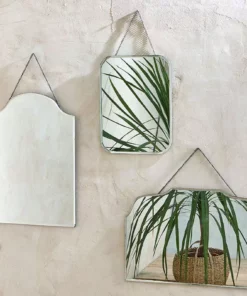 Nkuku Vintage Portrait Mirror