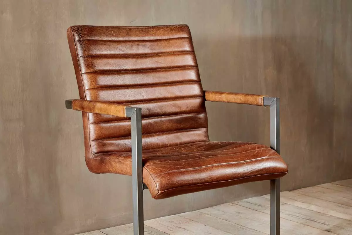 Nkuku Wamma Leather Desk Chair 5 Nkuku Wamma Leather Desk Chair