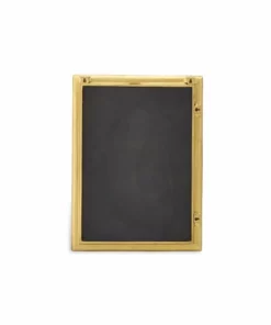 Nkuku Yadur Rectangular Mirror - Antique Brass - Small Home Accessories