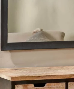 Nkuku Yadur Rectangular Mirror - Black - Large 9 Nkuku Yadur Rectangular Mirror - Black - Large