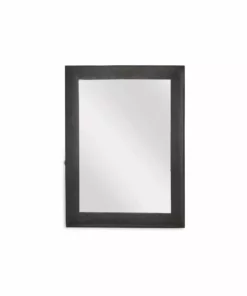 Nkuku Yadur Rectangular Mirror - Black - Small Home Accessories 10 Nkuku Yadur Rectangular Mirror - Black - Small Home Accessories