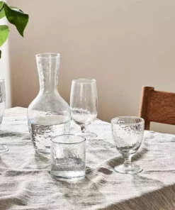 Nkuku Yala Hammered Champagne Glass (Set Of 4) Tableware