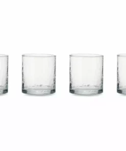 Nkuku Tableware Yala Hammered Tumbler (Set Of 4)