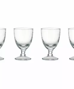 Nkuku Tableware Yala Hammered Wine Glass (Set Of 4)