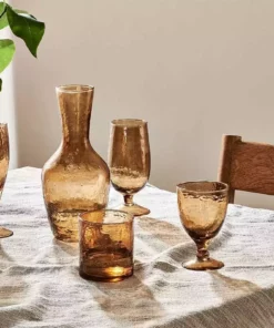 Nkuku New Arrivals Yala Tumbler - Smoke Brown (Set Of 4)