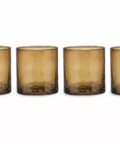 Nkuku New Arrivals Yala Tumbler - Smoke Brown (Set Of 4)