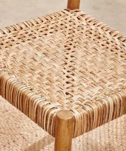 Nkuku New Arrivals Yana Mango Wood & Wicker Woven Chair 12 Nkuku New Arrivals Yana Mango Wood & Wicker Woven Chair