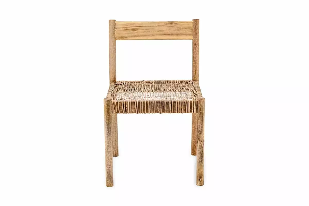 Nkuku New Arrivals Yana Mango Wood & Wicker Woven Chair 8 Nkuku New Arrivals Yana Mango Wood & Wicker Woven Chair