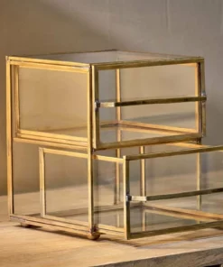 Nkuku Yania Brass Drawers