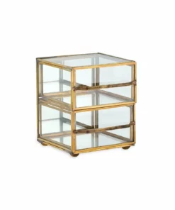 Nkuku Yania Brass Drawers