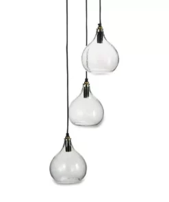 Nkuku Hallway & Bootroom Ziva Glass Cluster Pendant - Clear 11 Nkuku Hallway & Bootroom Ziva Glass Cluster Pendant - Clear