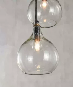 Nkuku Hallway & Bootroom Ziva Glass Cluster Pendant - Clear 10 Nkuku Hallway & Bootroom Ziva Glass Cluster Pendant - Clear